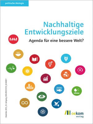 cover image of Nachhaltige Entwicklungsziele